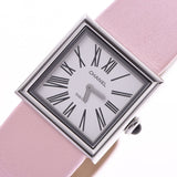 CHANEL CHANEL Mademoiselle H0572 Women's SS/Leather Watch Quartz White Dial AB Rank Used Ginzo