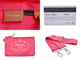 普拉达（prada）2WAY手袋Peonia 1BG186女士帆布A级成色PRADA表带Gala二手小包