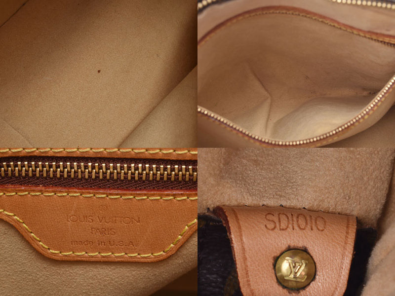 Louis Vuitton Monograph Roping GM USA Brown M51145 Ladies Genuine