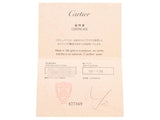 7.5 g of Cartier 2C ring #55 Lady's men YG diamond ring A rank beauty product CARTIER box guarantee used silver storehouse