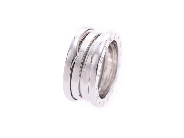 8.5 g of Bulgari B-ZERO ring small size #49 Lady's men WG ring A rank beauty product BVLGARI used silver storehouse