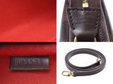 Louis Vuitton Damier Eva Brown N55213 Women's Genuine Leather 2WAY Bag AB Rank LOUIS VUITTON With Strap Used Ginzo