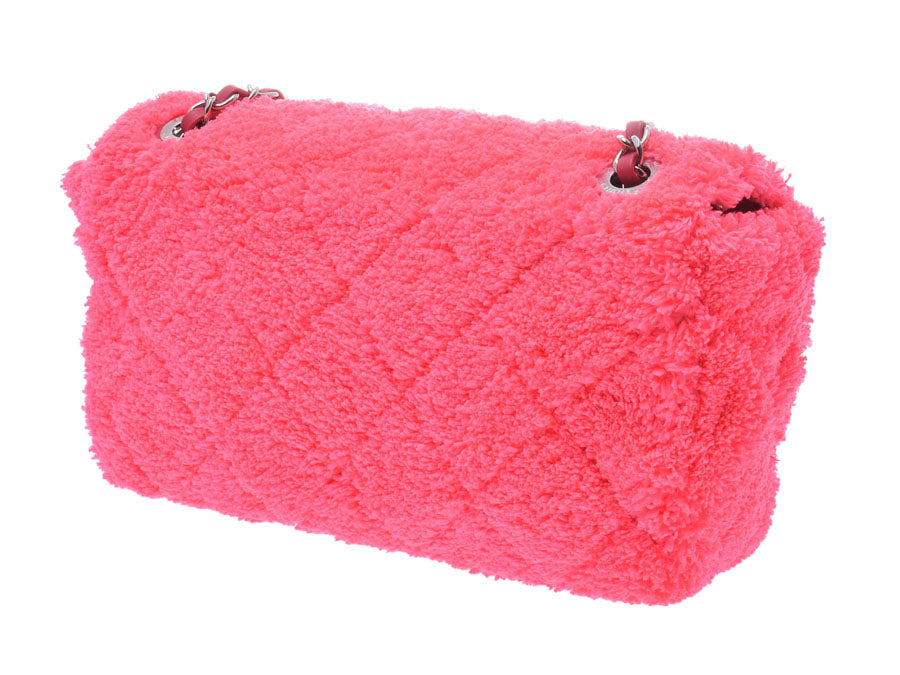 シャネル フラップバッグ ピンク SV金具 現行品 レディース シャネル フラップバッグ ピンク SV金具 現行品 レディース