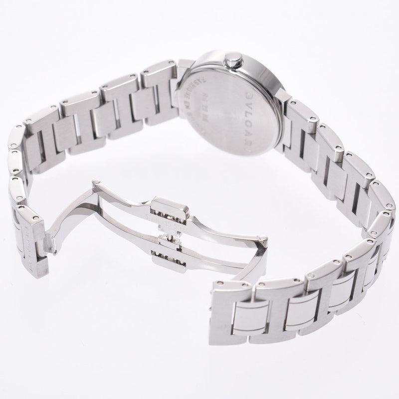 BVLGARI Bulgari Bulgari Bulgari 23 new BB23AA Lady's SS watch quartz lindera board A rank used silver storehouse
