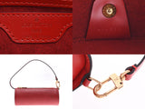 Louis Vuitton Epi, Suffo, Red M52227, Ladred M52227, new leather handbag, LOUIS VUITTON porch, used in silver.