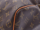 50 Louis Vuitton monogram Frannery brown M51116 men gap Dis real leather shoulder bag B rank LOUIS VUITTON used silver storehouse
