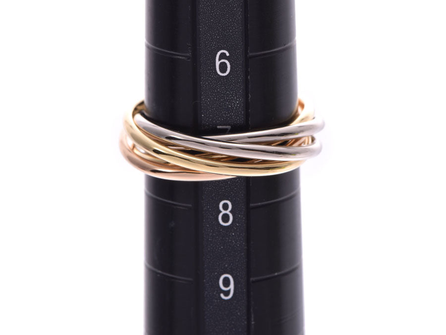 カルティエ トリニティ 5連リング スリーカラー #47 レディース YG/WG