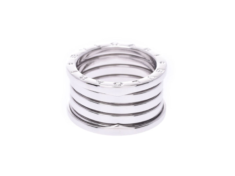 Bvlgari B-ZERO Ring Size L #58 Men's Ladies WG 12.4g Ring A Rank Good Condition BVLGARI Used Ginzo
