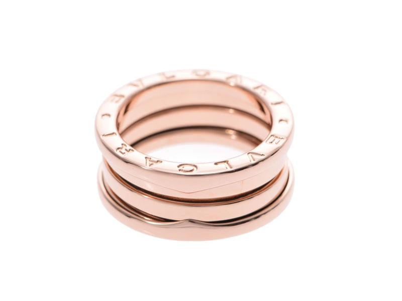 Burghali B-ZERO ring size S #52 Ladies PG 8.9g ring A-Rank, A-Rank, BVLGARI, used in the used silver.