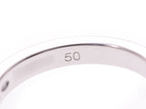 ブルガリ マリーミーリング #50 レディース PT950 5Pダイヤ 4.8g 指輪 Aランク 美品 BVLGARI 中古 銀蔵