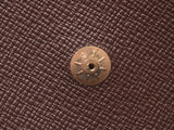 Louis Vuitton Damier Portrezor International Old Brown N61215 Men's Women's Genuine Leather Long Wallet Shindo Beauty LOUIS VUITTON Used Ginzo