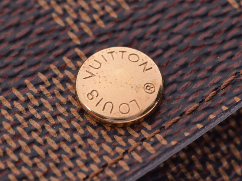 路易威登达米耶 4 连钥匙案例棕色 N62631 男士女士真皮 A 级美容产品 LOUIS VUITTON 二手银藏