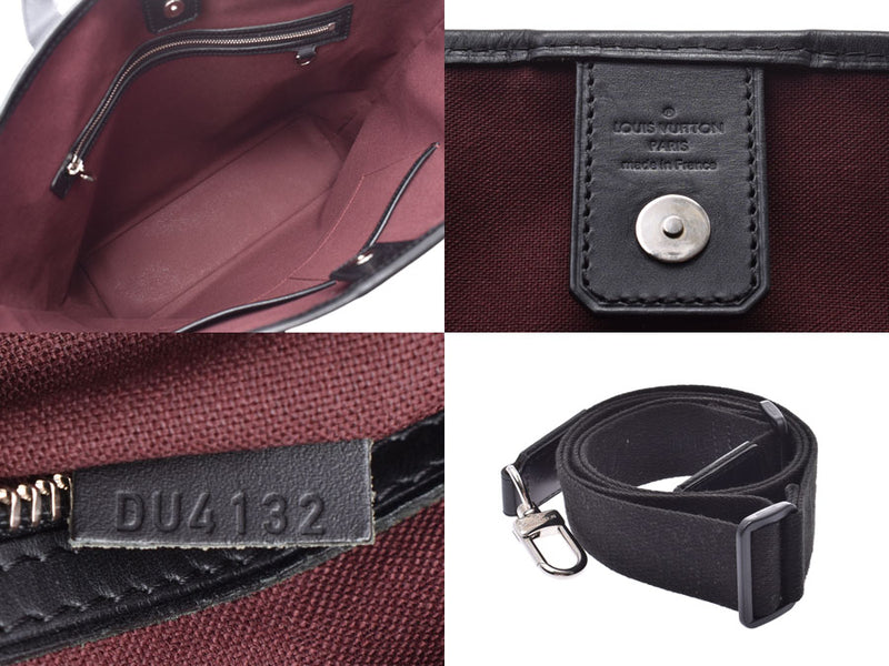 Louis Vuitton MacArthur Davies Black / Brown m56708 men's 2WAY Tote Bag