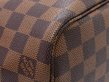 Louis Vuitton Damier Neverfull PM Brown N51109 Old Model Ladies Leather Handbag A Rank LOUIS VUITTON Used Ginzo