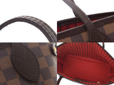 Louis Vuitton Damier Neverfull PM Brown N51109 Old Model Ladies Leather Handbag A Rank LOUIS VUITTON Used Ginzo