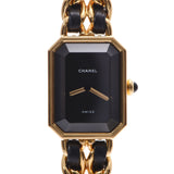 CHANEL Chanel première ladies GP / leather watches Used