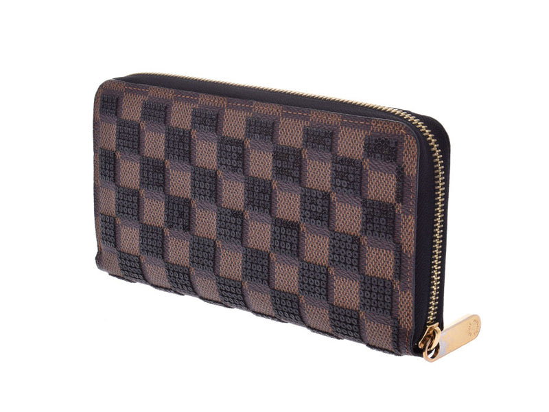 Louis Vuitton Damier pate zippy wallet Sequin n63713 men's wallet