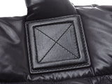 Chanel Coco Cocoon Tote PM Black Ladies Nylon Bag AB Rank CHANEL Gala Used Ginzo