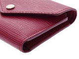 Louis Vuitton Epi Portofeuil Victorine Fuchsia M62171 Women's Genuine Leather Wallet A Rank LOUIS VUITTON Used Ginzo