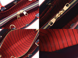 Louis Vuitton Anplant Monegne BB Marine Rouge M42747 Women's Genuine Leather 2WAY Handbag A Rank Beauty LOUIS VUITTON Strap With Used Ginzo