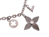 Louis Vuitton bijou sassy SHINee Blooming Flower Silver Ladies key holder B