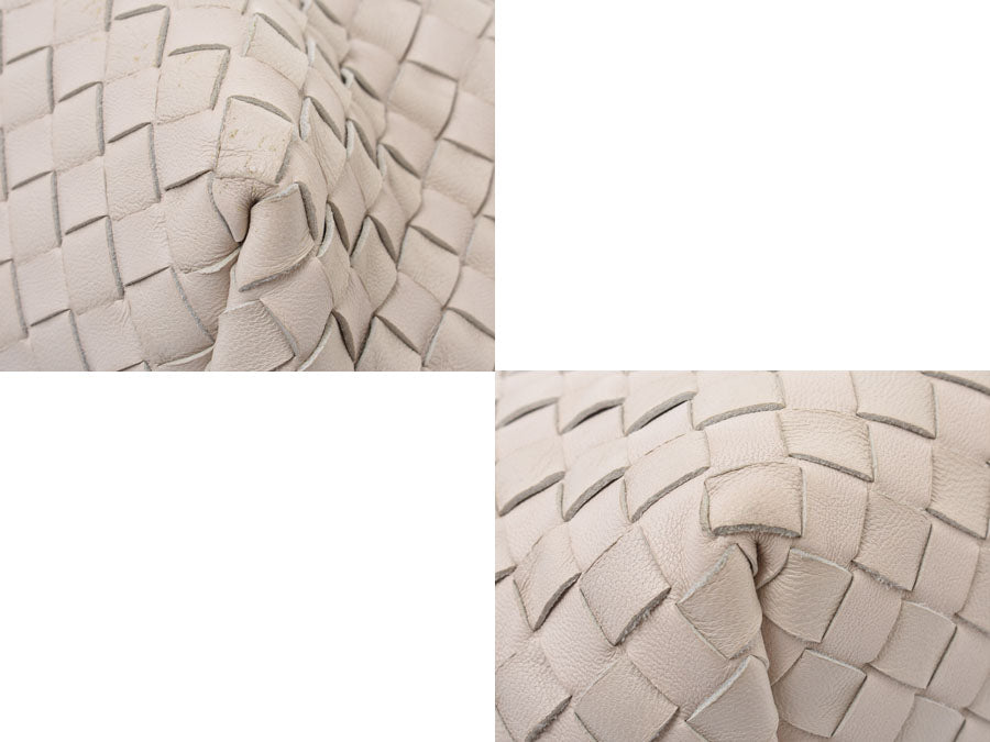 ボッテガヴェネタ トートバッグ イントレチャート 白 レディース