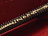 Louis Vuitton damiéparto foie gras clémance sleeves N60534 women's genuine leather long wallet a rank LOUIS VUITTON pre-owned silver