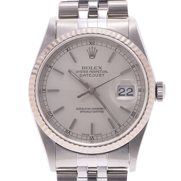 ROLEX ロレックスデイトジャスト 
 ボーイズ SS 腕時計
 16234 
 中古