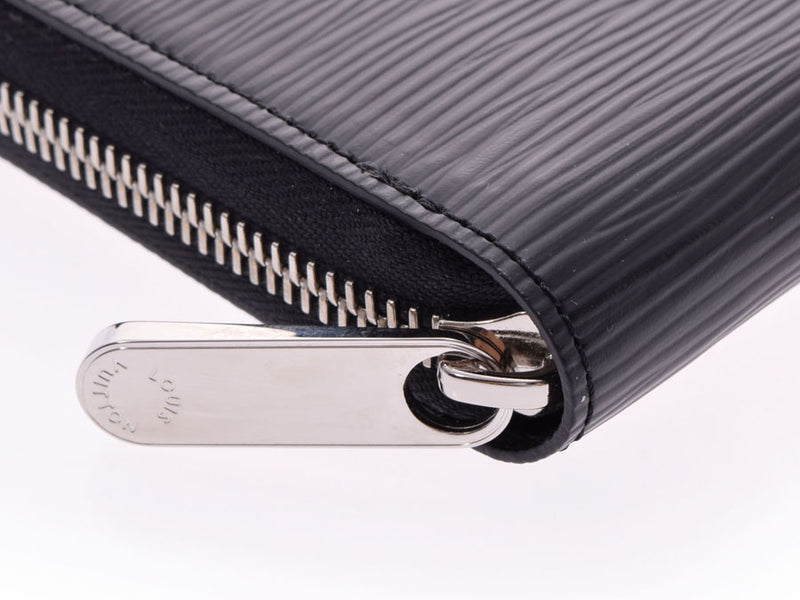 Louis Vuitton Epi Pepie Wallet Black M61857 Men's Ladies Genuine 
