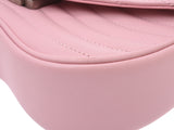 LOUIS VUITTON Louis Vuitton New Wave Chein Pink M51933: M51933 Laser shoulder bag A rank used silver