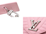 LOUIS VUITTON Louis Vuitton New Wave Chein Pink M51933: M51933 Laser shoulder bag A rank used silver