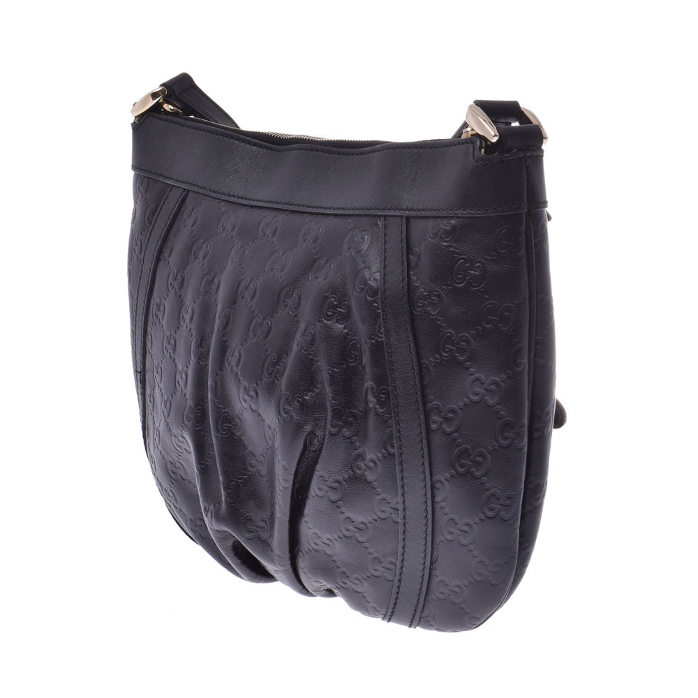 グッチグッチシマ 黒 ユニセックス ショルダーバッグ 203257 GUCCI