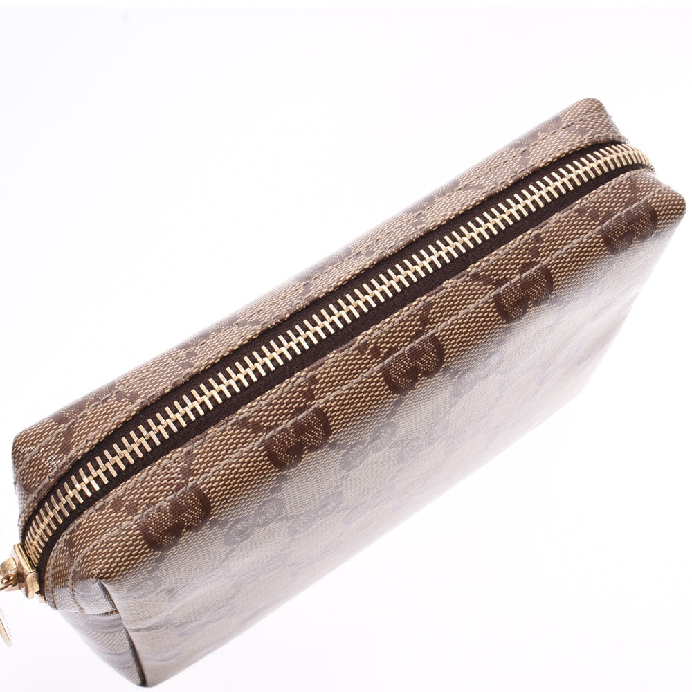 グッチGG柄 ベージュ系 レディース コーティングキャンバス