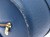路易威登Epi Sflo蓝色M52225女士,皮革手袋B-Rank LOUIS VUITTON门廊使用银仓库