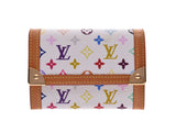 路易威登（Louis Vuitton）多色塑料白色M92657女士真皮零钱包AB Rank：LOUIS VUITTON二手的Ginzo