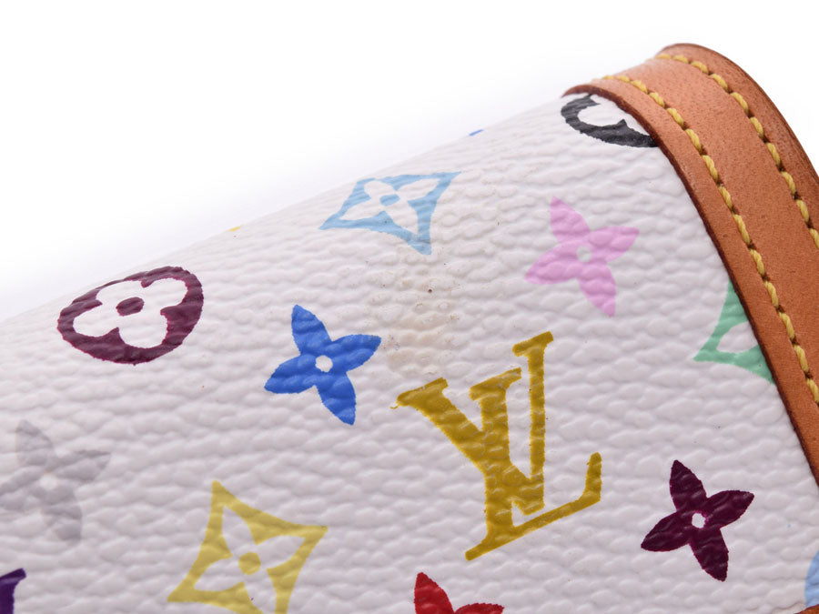 LOUIS VUITTON ルイヴィトン ビトン コインケース モノグラムマルチカラー キーリング付 白  レディース/ブランドバッグ・小物｜WonderREX-ONLINE 公式通販サイト
