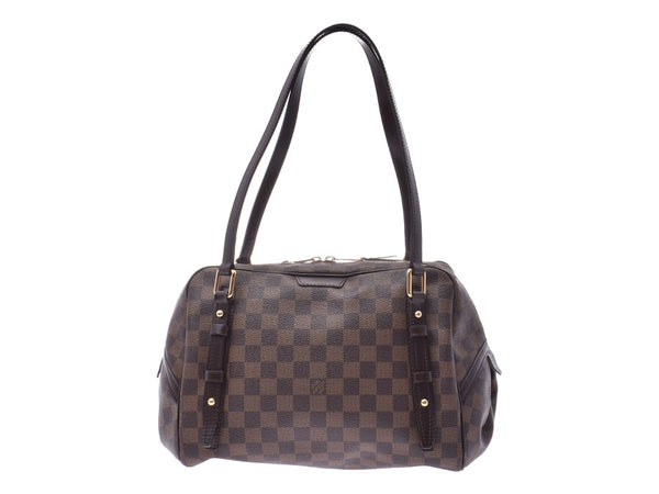 Louis Vuitton Damier Livington GM Brown N41158 Ladies Genuine Leather Bag B Rank LOUIS VUITTON Used Ginzo
