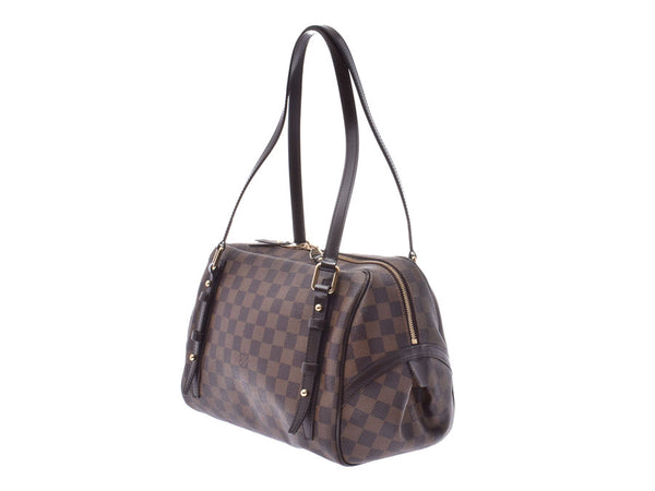 Louis Vuitton Damier Livington GM Brown N41158 Ladies Genuine Leather Bag B Rank LOUIS VUITTON Used Ginzo