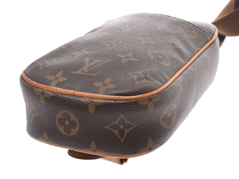 Louis Vuitton Body Bag Monogram Pochette Ganju M51870 Brown