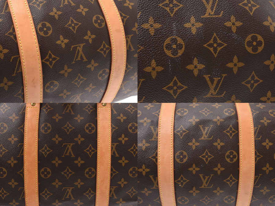 ルイヴィトン モノグラム キーポル55 ブラウン M41424 メンズ