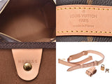 路易威登会标Keeperband Lierre 45棕色M41418男士女士真皮波士顿包A级LOUIS VUITTON带表带二手货Ginzo