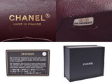 Chanel Matrasse Chain Shoulder Bag Double Lid Black GP Hardware Ladies Lambskin AB Rank CHANEL Box Gala Used Ginzo