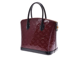 Louis Vuitton Verni Lockit PM Gryotte M90250 Women's Handbag B Rank LOUIS VUITTON Used Ginzo