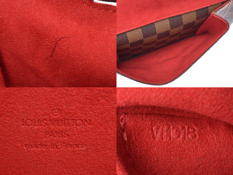 ルイヴィトン ダミエ ナイツブリッジ ブラウン N51201 レディース 本革 ハンドバッグ ABランク LOUIS VUITTON 中古 銀蔵