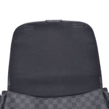 LOUIS VUITTON ルイヴィトングラフィットレンツォ black / gray system unisex PVC shoulder bag N51213 is used