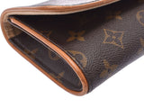 Louis Vuitton Monogram Pochette Twin GM Brown M51852 Ladies Genuine Leather Clutch Bag B Rank LOUIS VUITTON Used Ginzo