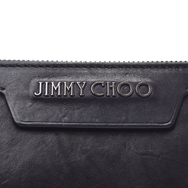 JIMMY CHOO吉米丘叠件黑色中性卡夫离合器包二手货