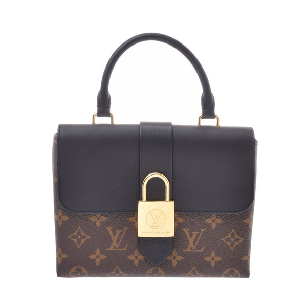 LOUIS VUITTON ルイヴィトンロッキーBB 
 モノグラム 黒 レディース モノグラムキャンバス 2WAYバッグ
 Ｍ44141 
 中古