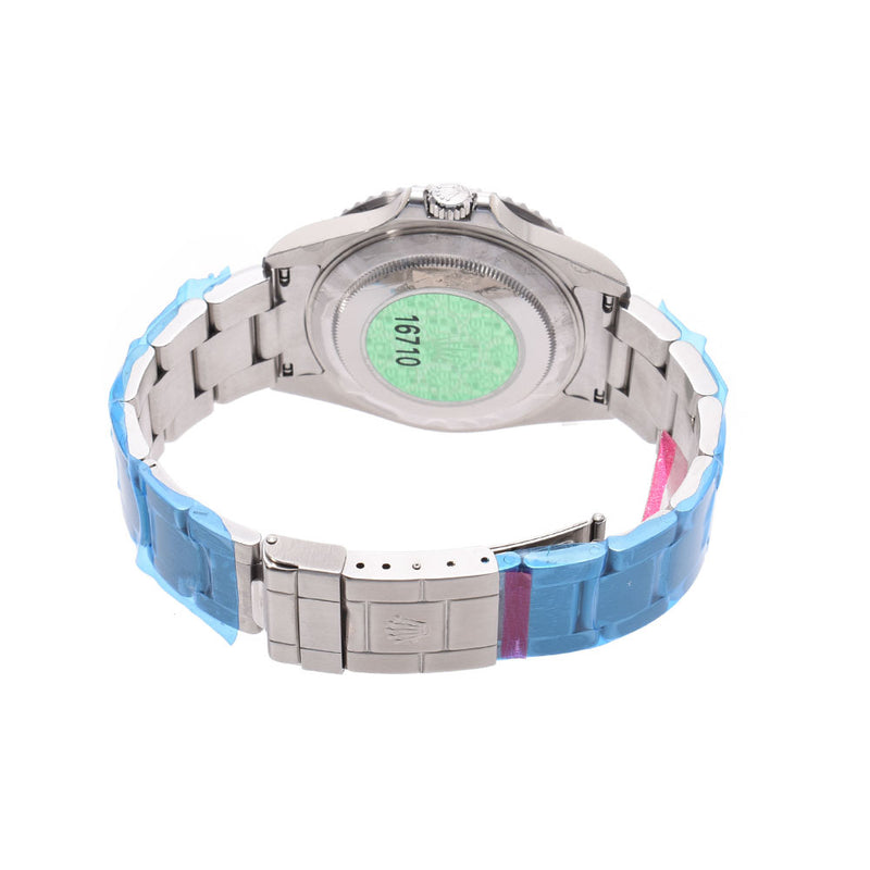 【現金特価】ROLEX ロレックス GMTマスター2 スティックダイヤル デットストック 16710 メンズ SS 腕時計 黒文字盤 未使用 銀蔵