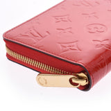 LOUIS VUITTON Louis Vuitton Zippy Wallet 14125 Threes Ladies Monogram Verni Wallet M90200 Used